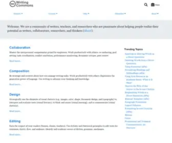 Writingcommons.org(Writingcommons) Screenshot