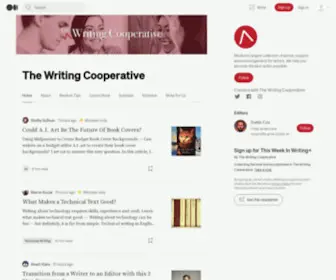 Writingcooperative.com(The writing cooperative) Screenshot