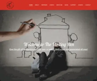 Writingden.org(The Writing Den) Screenshot