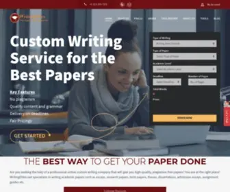 Writingelites.net(Professional Custom Writing Service by) Screenshot