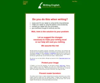 Writingenglish.com(Writing English) Screenshot