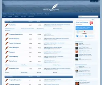 Writingforums.org(Creative Writing Forums) Screenshot