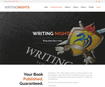 Writingnights.org(Writing Nights) Screenshot