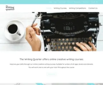 Writingquarter.com.au(Online Writing Courses in Australia) Screenshot