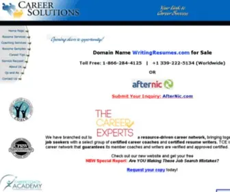 Writingresumes.com(Career Solutions) Screenshot