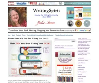 Writingspirit.com(Writingspirit) Screenshot