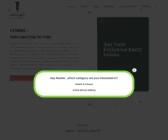 Writingstake.com(One Stop Solution for Health and Fitness Lovers) Screenshot