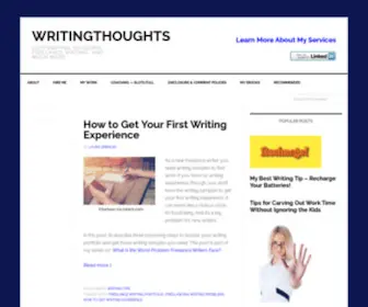 Writingthoughts.com(Copywriting, blogging, freelance writing, and much more…) Screenshot