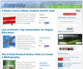 WritingValley.com(WritingValley) Screenshot