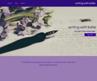 Writingwithkatie.com(Writing with Katie) Screenshot
