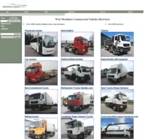 WRkmachines.com(Work and business vehicles) Screenshot