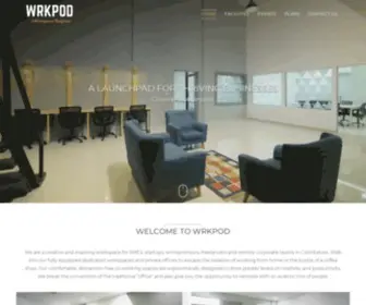 WRkpod.co.in(WRKPOD) Screenshot