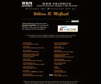 WRMgraphics.com(WRM GRAPHICS) Screenshot