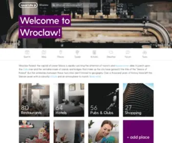 Wroclaw-Life.com(Your free travel guide to Wroclaw) Screenshot