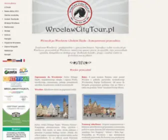 Wroclawcitytour.pl(Wycieczki, Zwiedzanie Wrocławia, przewodnik po Wrocławiu) Screenshot