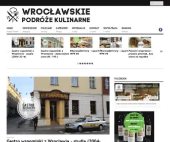 Wroclawskiejedzenie.pl(Wrocławskie) Screenshot