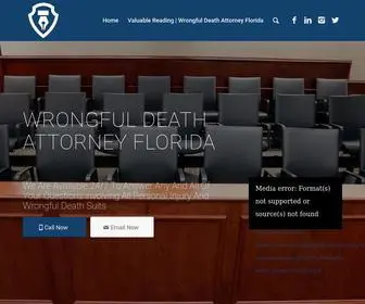 Wrongfuldeathattorney.com(Wrongfuldeathattorney) Screenshot