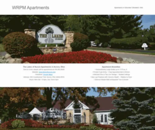 WRpmapartments.com(WRPM Rental Apartments in Cleveland) Screenshot