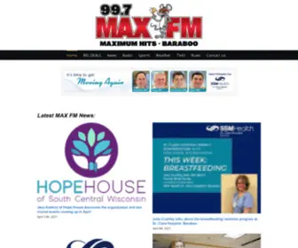 WRPQ.com(99.7 MAX FM) Screenshot