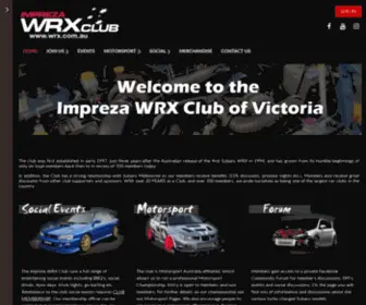 WRX.com.au(Impreza WRX Car Club Victoria Inc) Screenshot