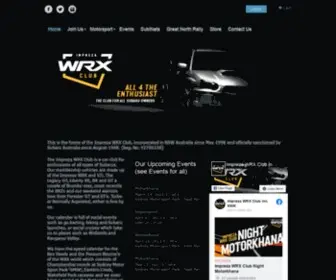 WRX.org.au(Impreza WRX Club Inc) Screenshot