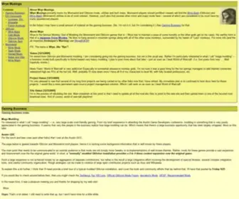 Wryemusings.com(Wrye Musings) Screenshot