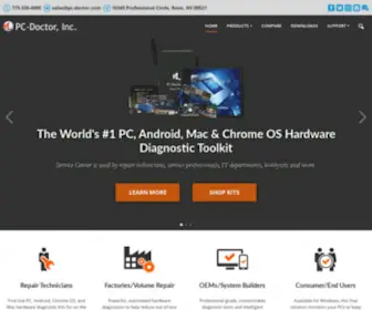 WS.com(PC-Doctor Computer, Android, Mac, & Chrome OS Hardware Diagnostic Software & PC Repair Toolkits) Screenshot