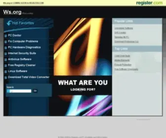 WS.org(Ws) Screenshot