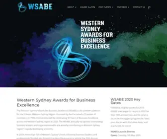 Wsabe.com.au(Home) Screenshot