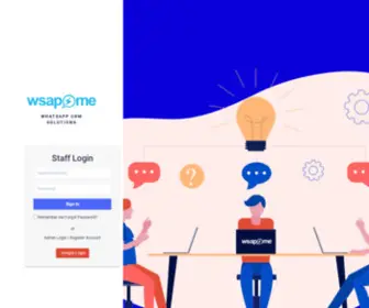 Wsapme.com(Whatsapp Gateway Untuk Usahawan) Screenshot