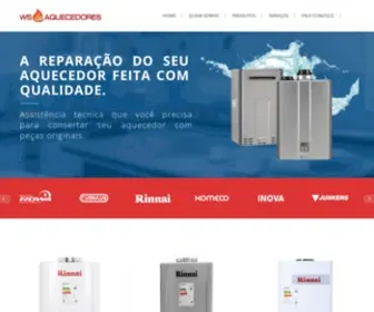 Wsaquecedores.com.br(Manutenção Pressurizadores Rowa) Screenshot
