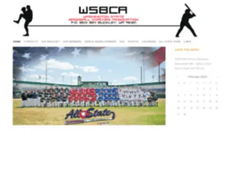 WSbcabaseball.com(Washington State Baseball Coaches Association) Screenshot