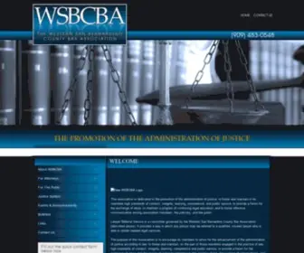 WSBcba.org(The WSBCBA) Screenshot