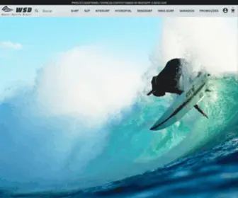 WSB.com.br(Water Sports Brazil) Screenshot