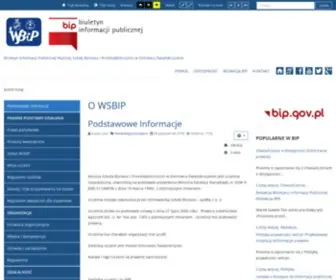 Wsbip.edu.pl(Wsbip) Screenshot