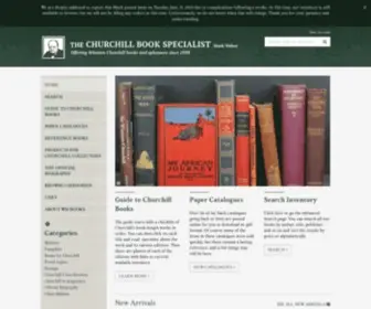 WScbooks.com(The Churchill Book Specialist) Screenshot