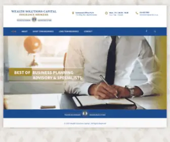 Wscib.co.za(Insurance Brokers) Screenshot