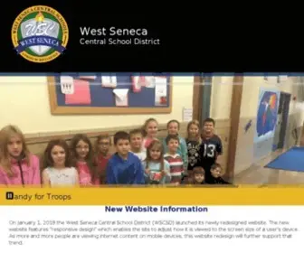 WSCSchools.org(The West Seneca Central School District) Screenshot
