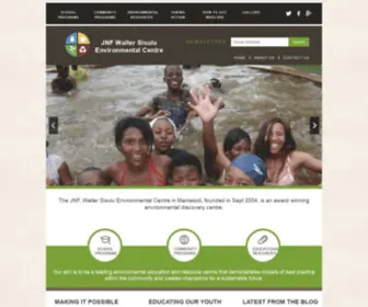 Wsec.org.za(JNF Walter Sisulu Environmental Centre) Screenshot