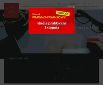 Wse.edu.pl(Aktualności) Screenshot