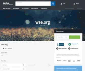 Wse.org(Education（WSE）) Screenshot