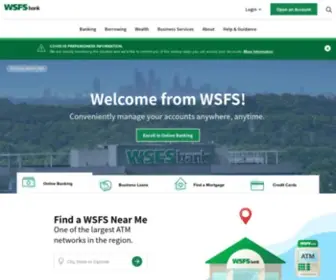 WSFsbank.com(Personal & Business Banking) Screenshot