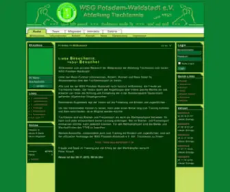 WSG-Waldstadt.de Screenshot