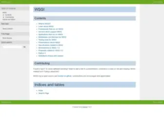 Wsgi.org(Clxarchiv) Screenshot