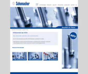 WSH-SChrauben.com(Qualität im Fokus) Screenshot