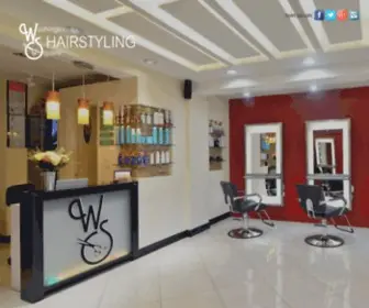 Wshairstyling.com(Washington Square Hairstyling) Screenshot