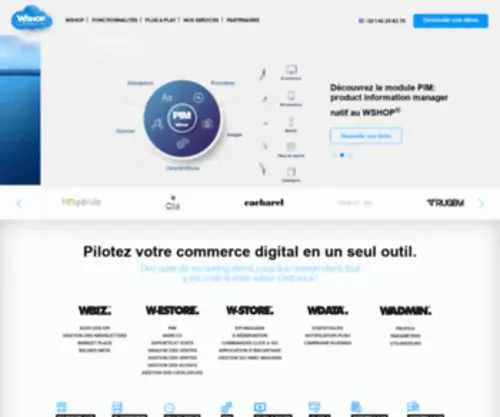 Wshop-Cloudcommerce.fr(Wshop Cloudcommerce) Screenshot