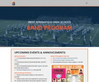 WSHSspartanband.org(WSHSspartanband) Screenshot