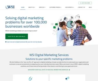 Wsi-Marketing-Internet.com(Digital Marketing Agency for Lead Generation & Online Sales) Screenshot