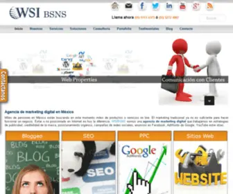 Wsibsns.mx(Agencia de Marketing Digital) Screenshot